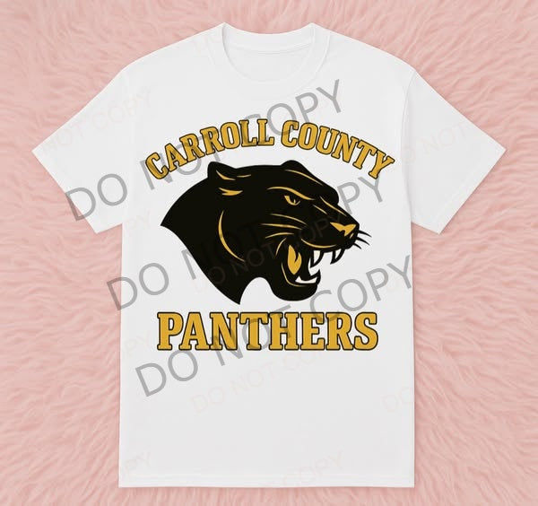 Carroll County Panthers - Simple