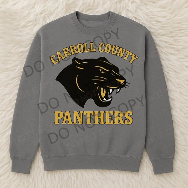 Carroll County Panthers - Simple