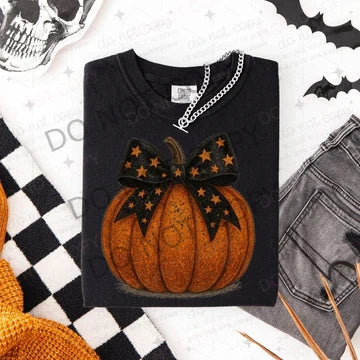 Bow-Pumpkin Simple