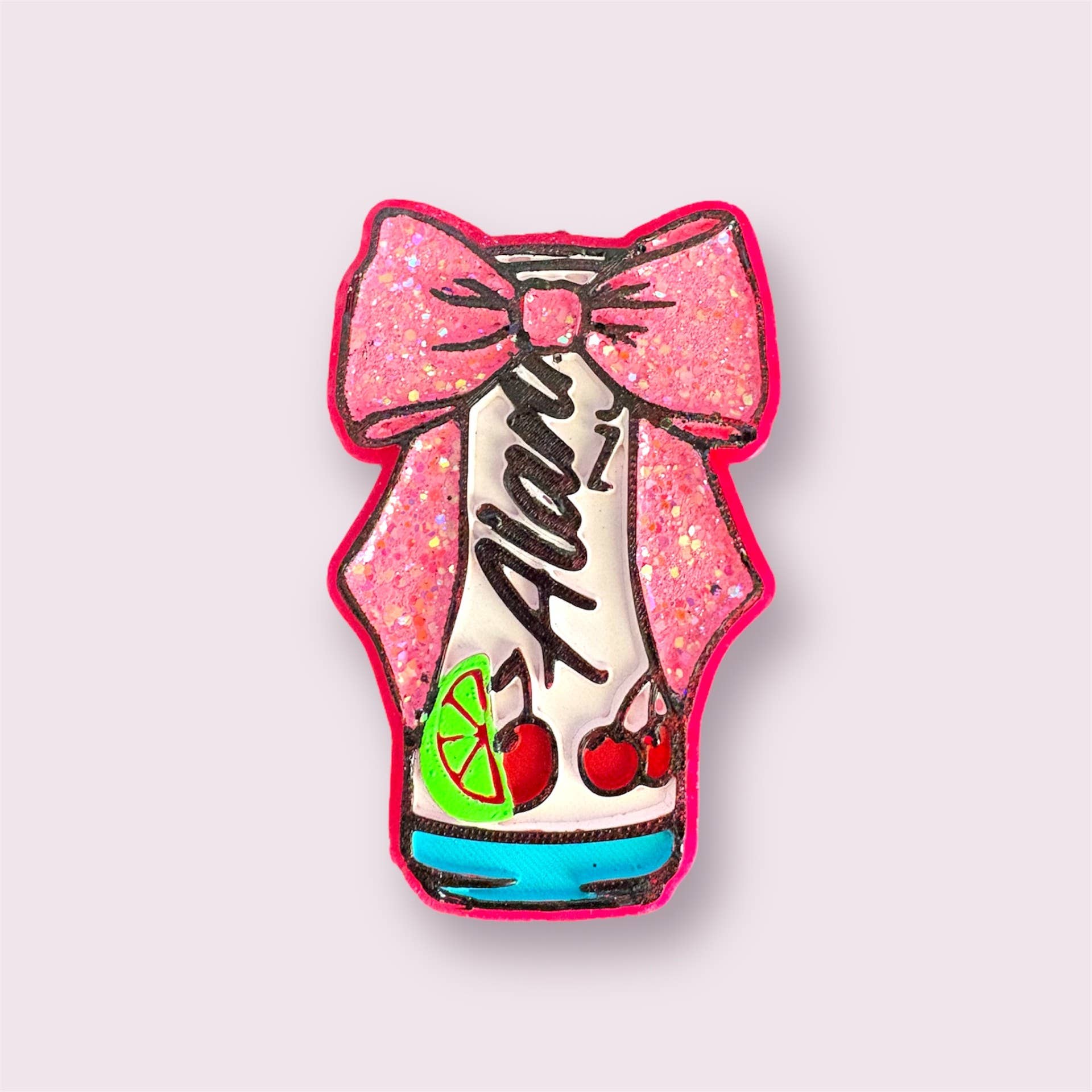 Energy Drink Car Freshie: Seasalt Orchid