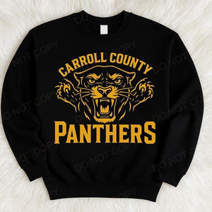 Carroll County Panthers - Black Shirts Only