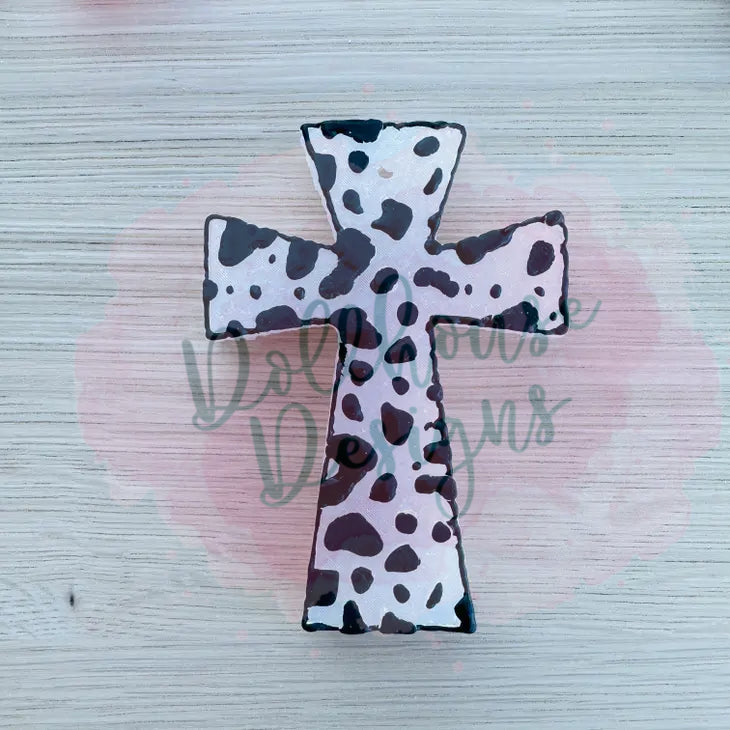 Cow Print Cross 