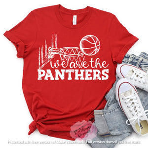 We are the panthers - basketball